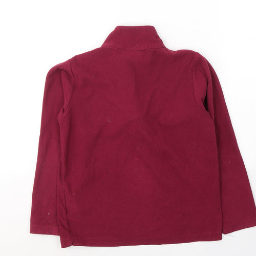 Moutain Warehouse Girls Red  Polyester Pullover Sweatshirt Size 9-10 Years  Pullover - Unisex