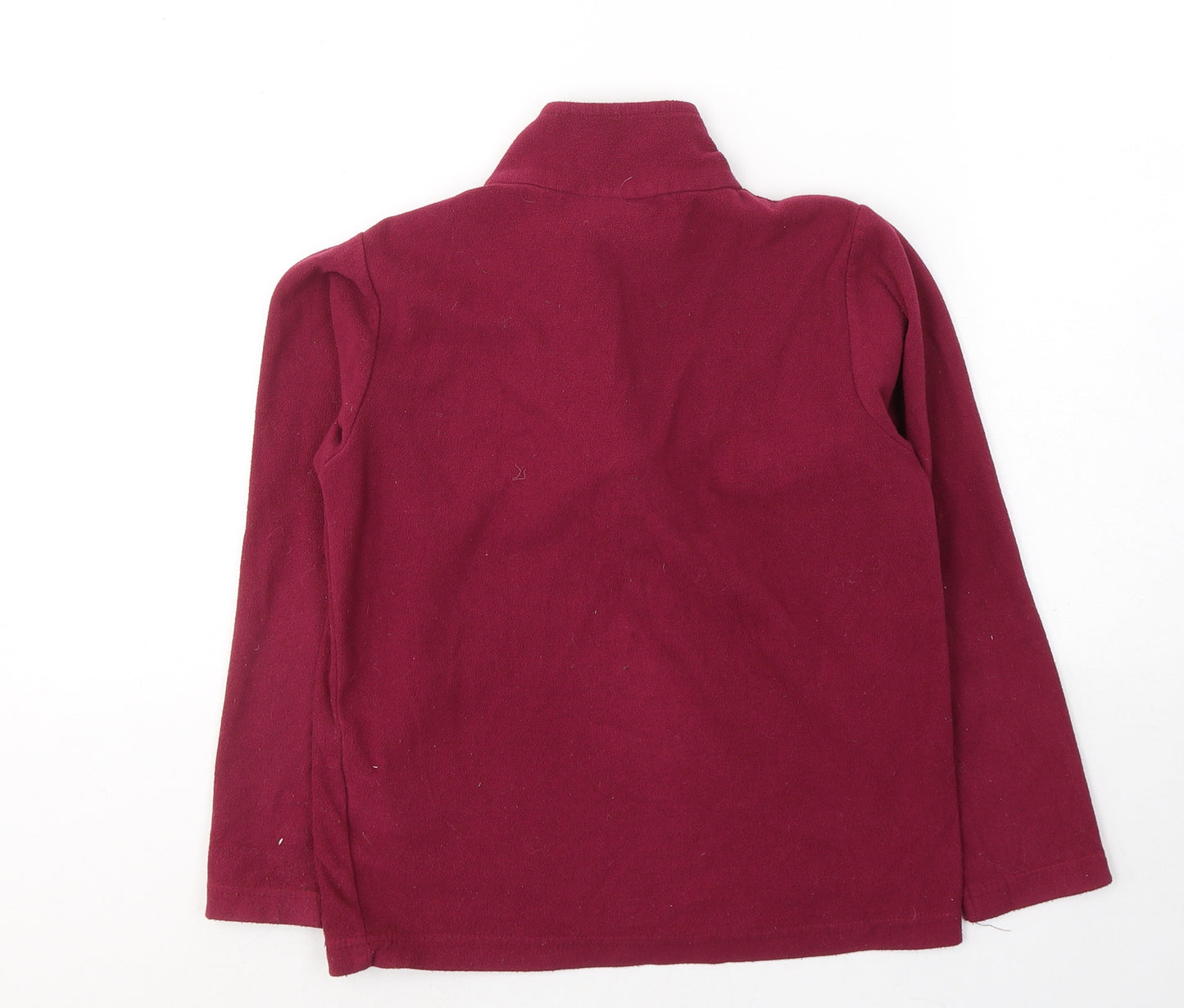 Moutain Warehouse Girls Red  Polyester Pullover Sweatshirt Size 9-10 Years  Pullover - Unisex