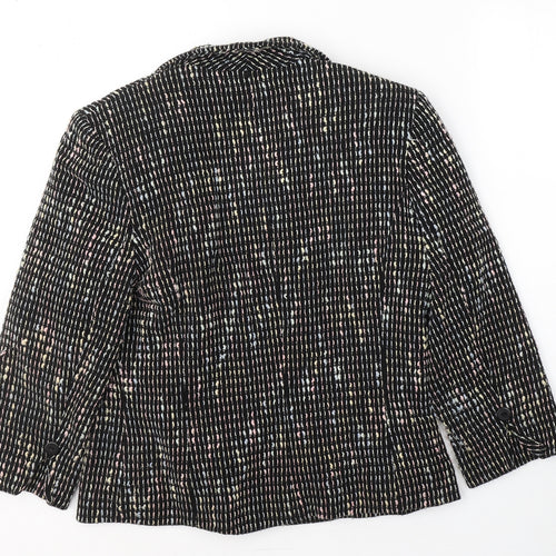 Paul Separates Womens Black   Pea Coat Coat Size 14  Button