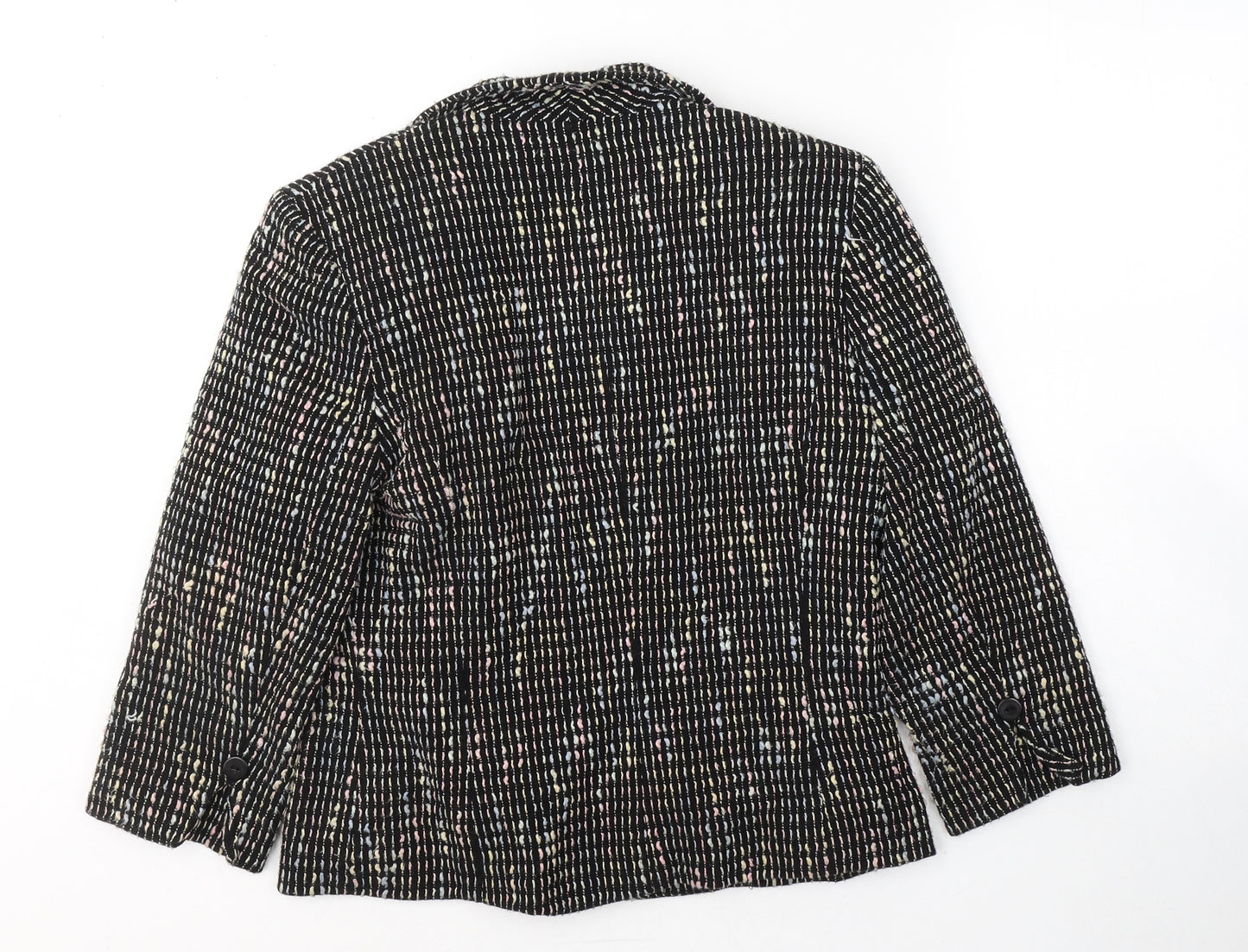 Paul Separates Womens Black   Pea Coat Coat Size 14  Button