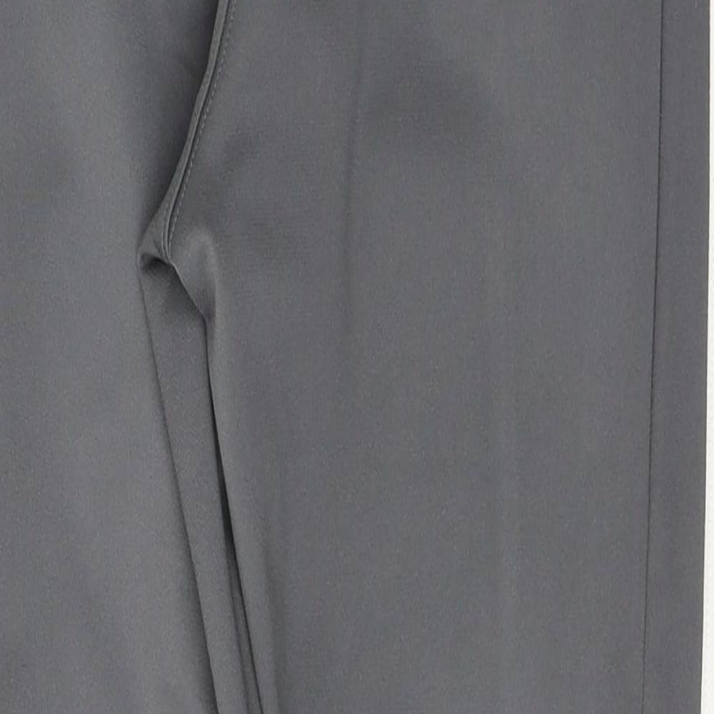 adidas Boys Grey  Polyester Sweatpants Trousers Size 13-14 Years  Regular Tie