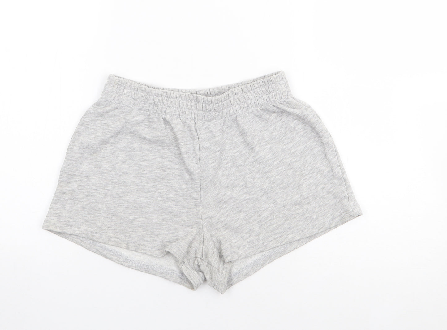 New Look Girls Grey  Cotton Sweat Shorts Size 10-11 Years  Regular
