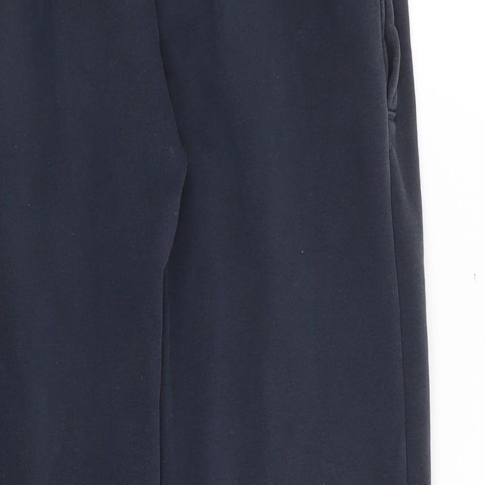 NEXT Boys Blue  Cotton Jogger Trousers Size 8 Years  Slim Drawstring