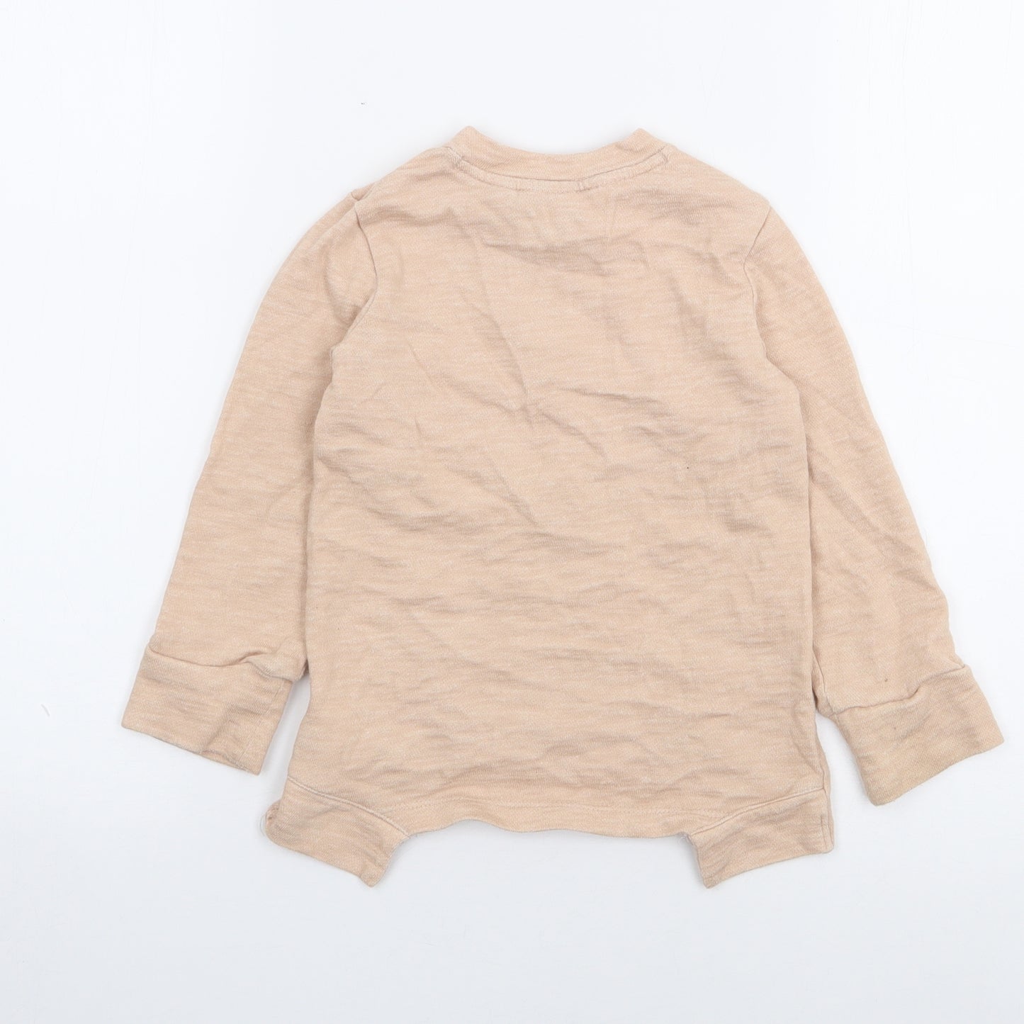 adidas Girls Pink  Cotton Pullover Jumper Size 12-18 Months  Pullover