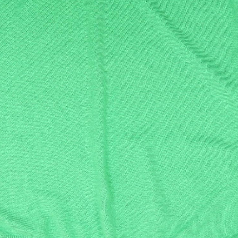 NEXT Womens Green Round Neck  Cotton Pullover Jumper Size 10   - Owl