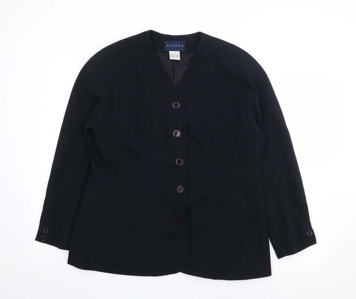 Alexon Womens Blue   Jacket  Size 16  Button