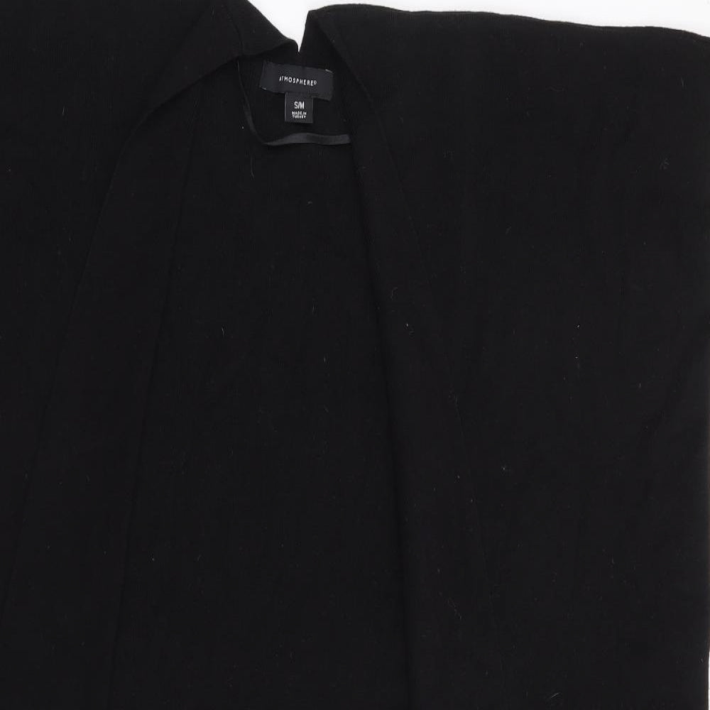 Primark Womens Black   Gilet Waistcoat Size S   - Tassles
