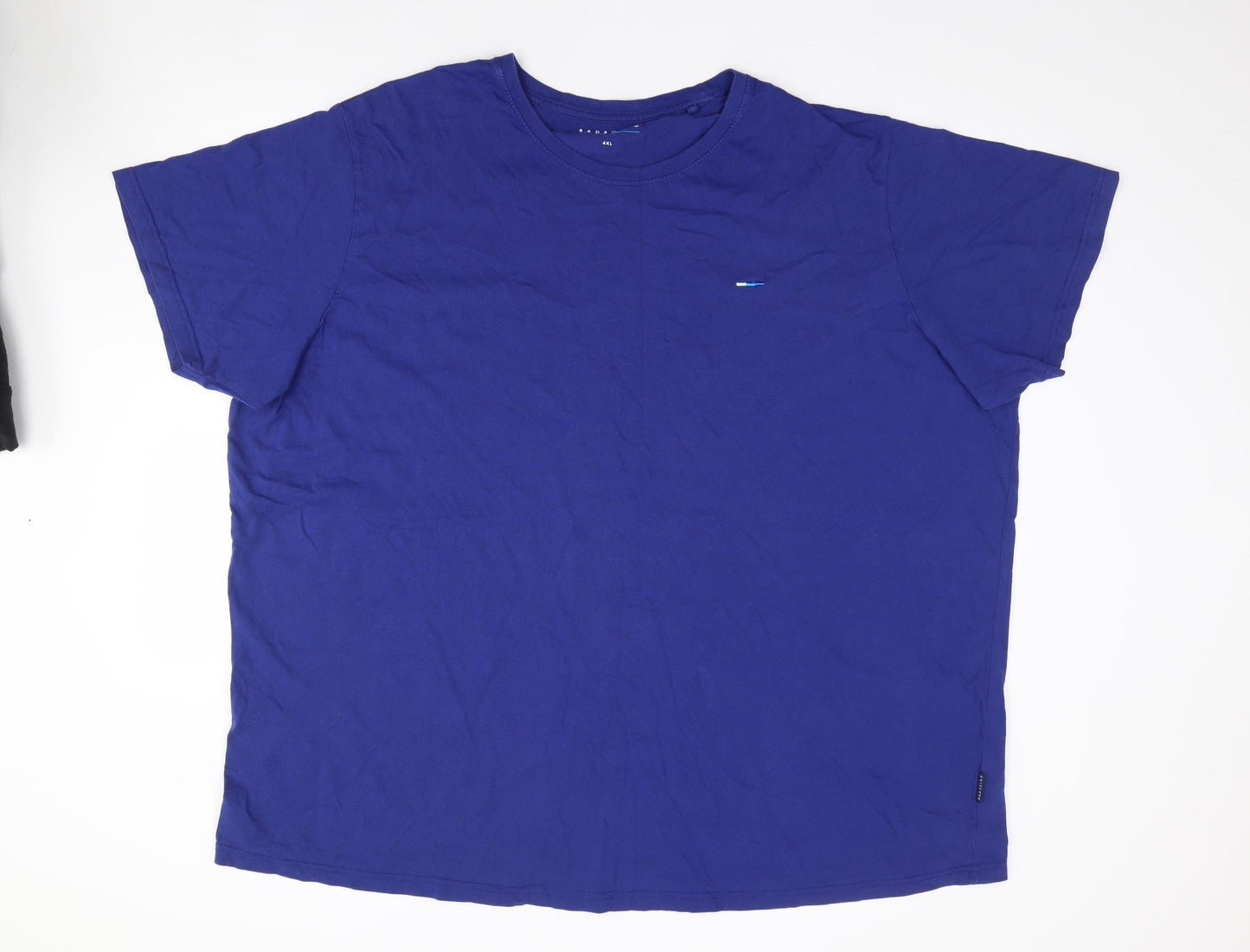 Bad Rhino Mens Blue  Cotton  T-Shirt Size 4XL Crew Neck