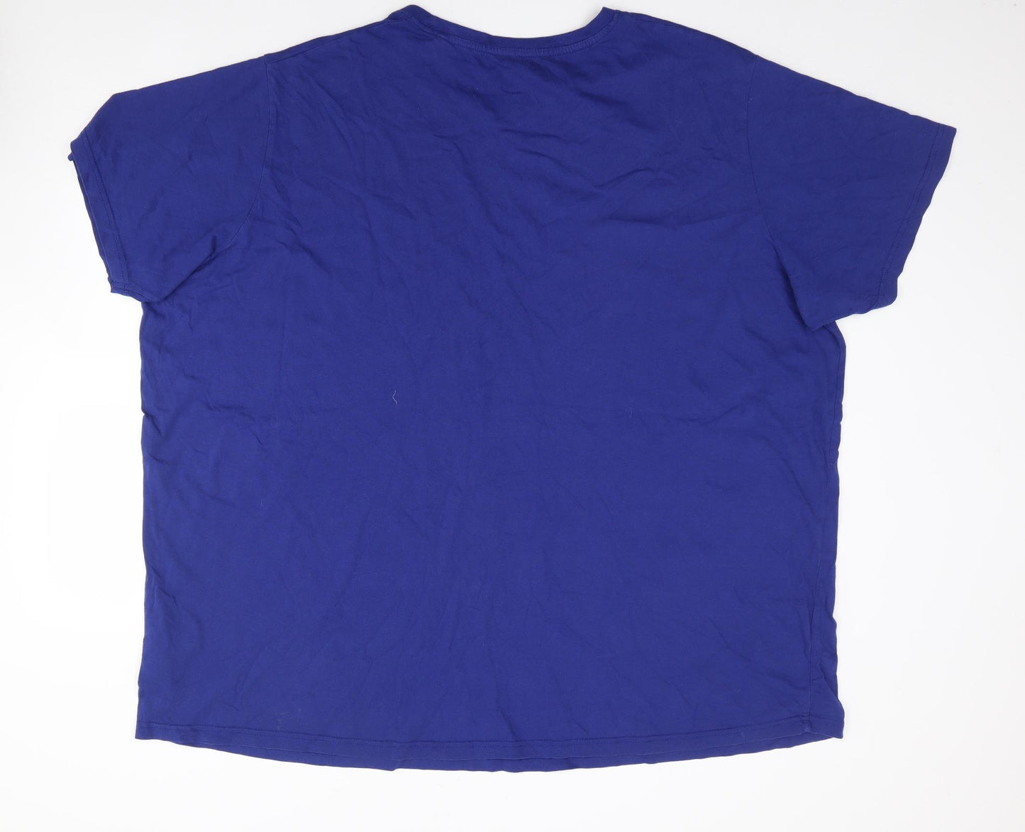 Bad Rhino Mens Blue  Cotton  T-Shirt Size 4XL Crew Neck