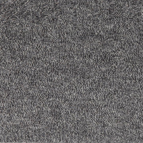 Topshop Womens Grey Round Neck  Acrylic Pullover Jumper Size 10