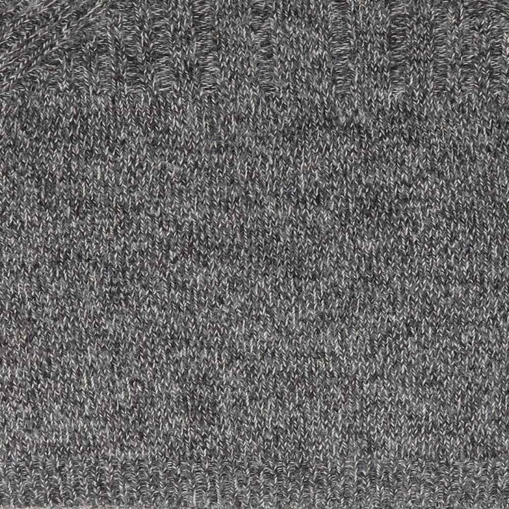 Topshop Womens Grey Round Neck  Acrylic Pullover Jumper Size 10