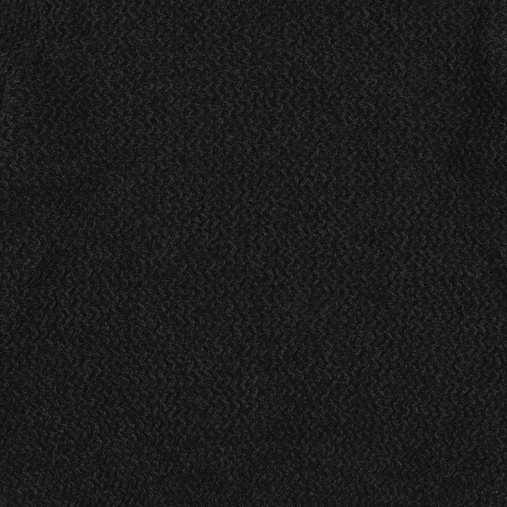 River Island Mens Black Round Neck  Acrylic Pullover Jumper Size XL
