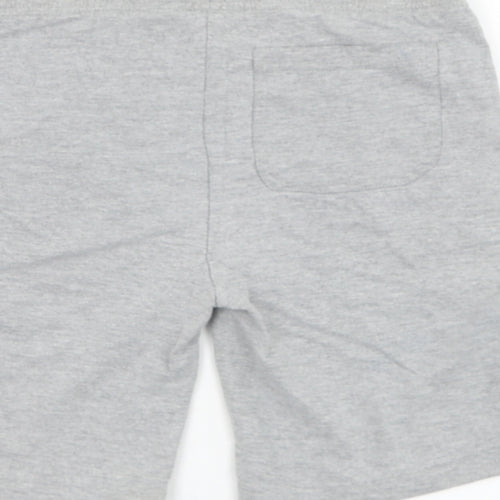 URB65 Boys Grey  Polyester Sweat Shorts Size 9-10 Years  Regular