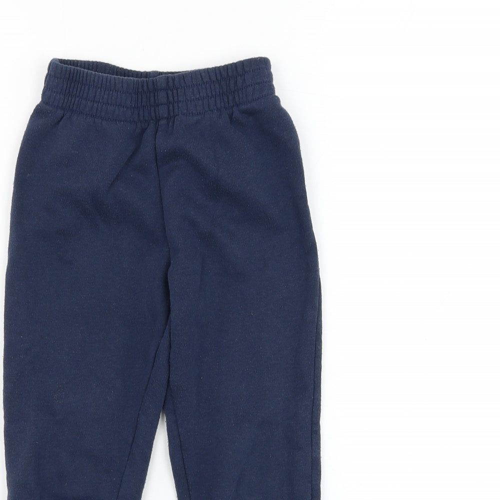 Converse Boys Blue  Cotton Jogger Trousers Size 5-6 Years  Regular Pullover