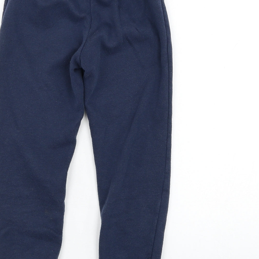 Converse Boys Blue  Cotton Jogger Trousers Size 5-6 Years  Regular Pullover