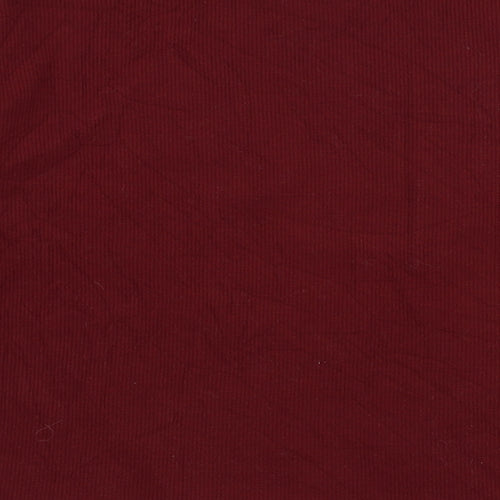 Primark Womens Red Round Neck  Polyester Pullover Jumper Size S