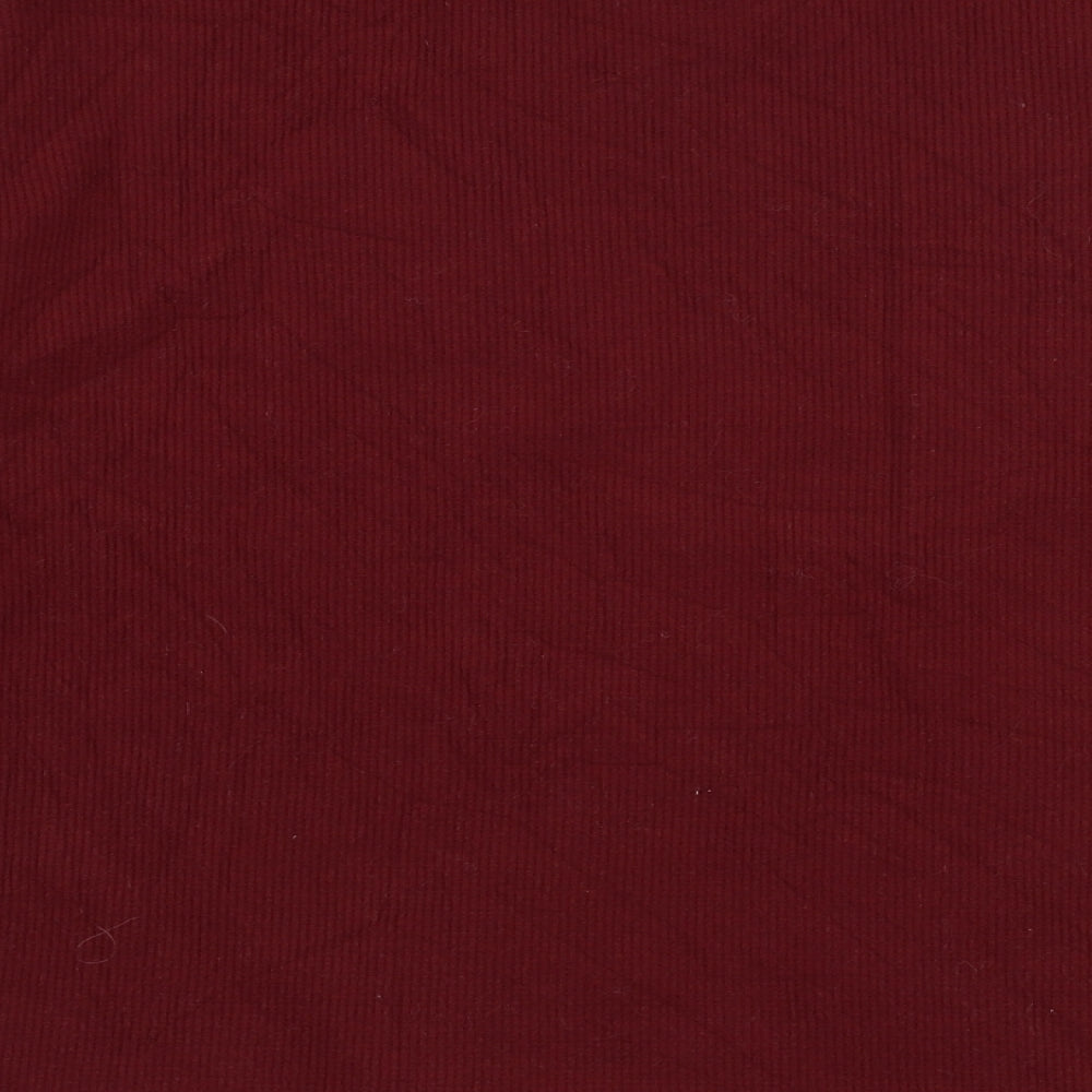 Primark Womens Red Round Neck  Polyester Pullover Jumper Size S