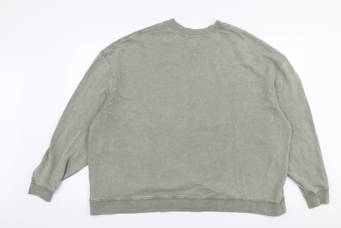 Primark Womens Green  Cotton Pullover Sweatshirt Size XL  Pullover