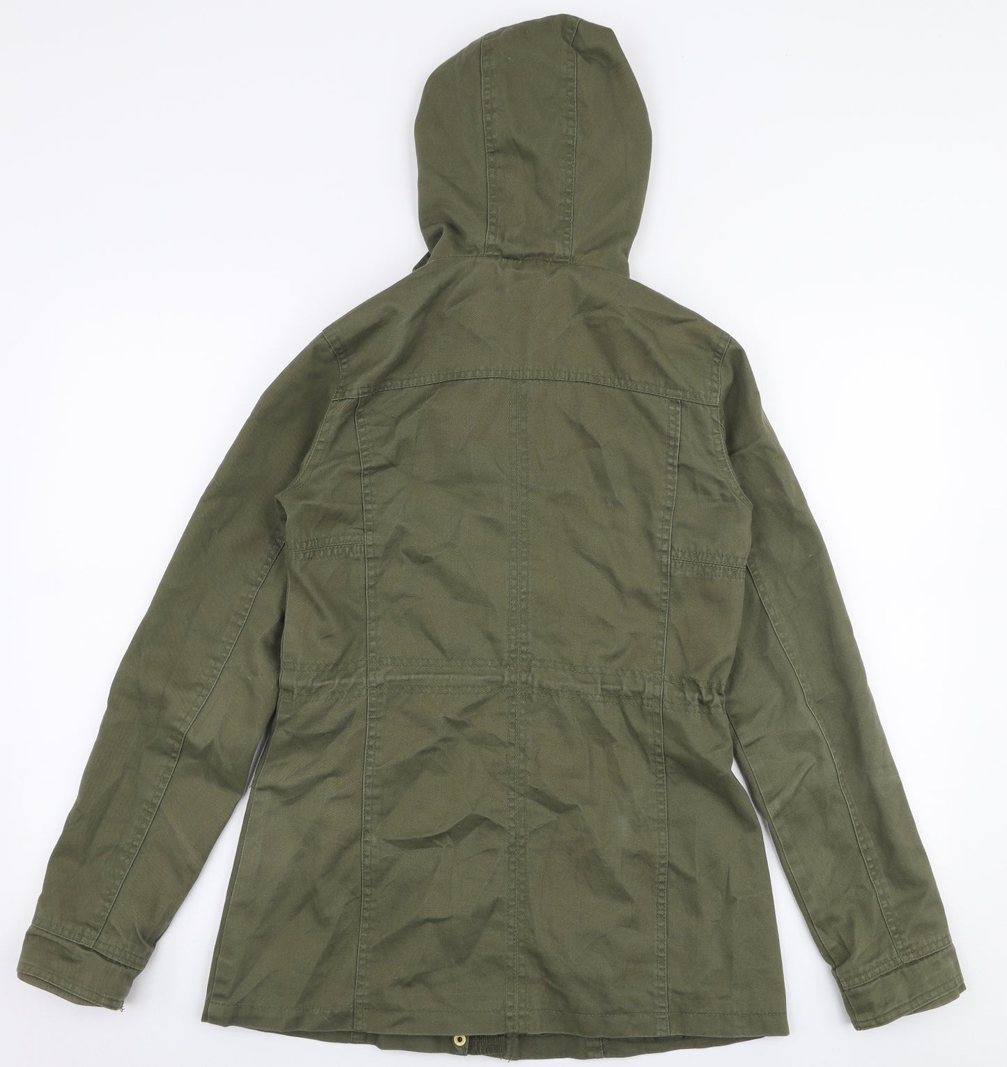 New Look Womens Green   Jacket Coat Size 8  Zip