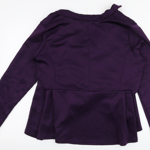 Star Womens Purple   Jacket  Size 20  Button