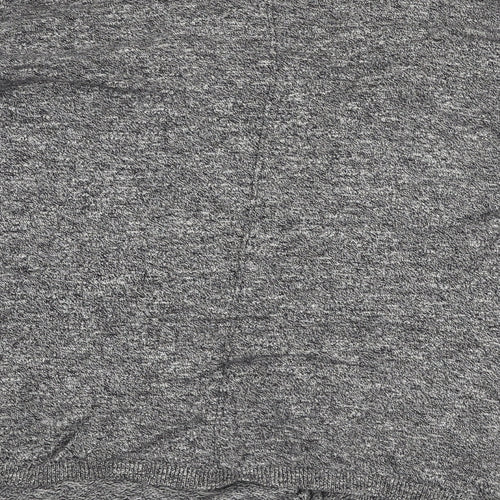 New Look Womens Grey V-Neck  100% Cotton Cardigan Jumper Size 10