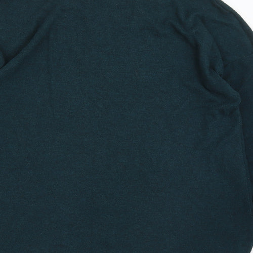 Primark Womens Green  Polyester Pullover Sweatshirt Size L