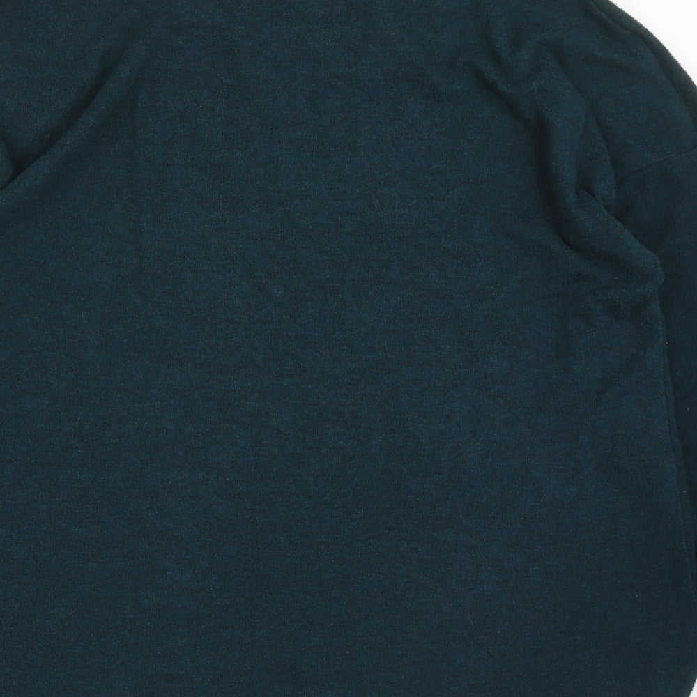Primark Womens Green  Polyester Pullover Sweatshirt Size L