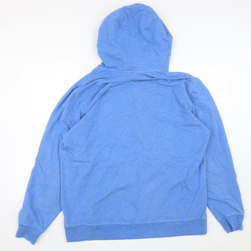 Patagonia Mens Blue  Cotton Pullover Hoodie Size XL