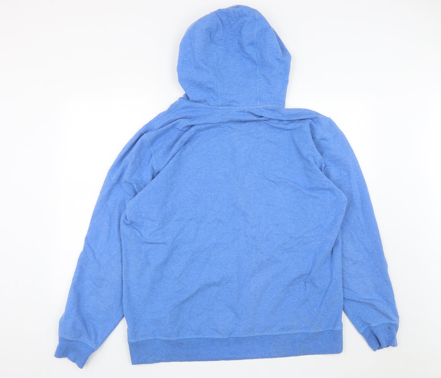 Patagonia Mens Blue  Cotton Pullover Hoodie Size XL