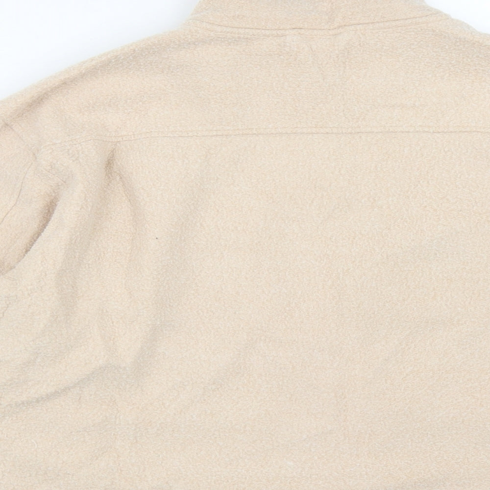 vivchi Womens Beige   Jacket  Size S  Button