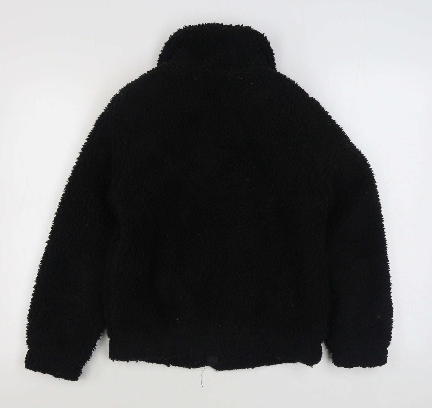 New Look Girls Black   Jacket  Size 10-11 Years  Zip