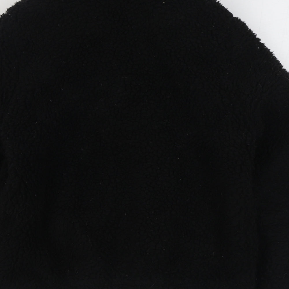 New Look Girls Black   Jacket  Size 10-11 Years  Zip