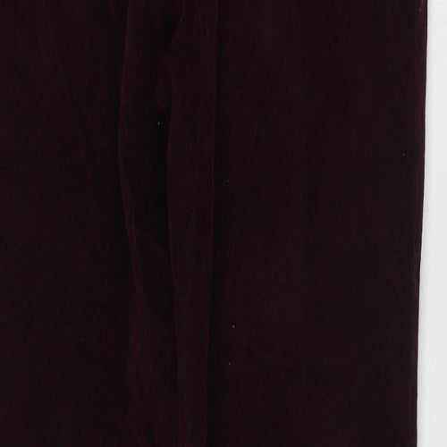 Lisette Womens Purple  Cotton Jegging Trousers Size 30 in L30 in Regular
