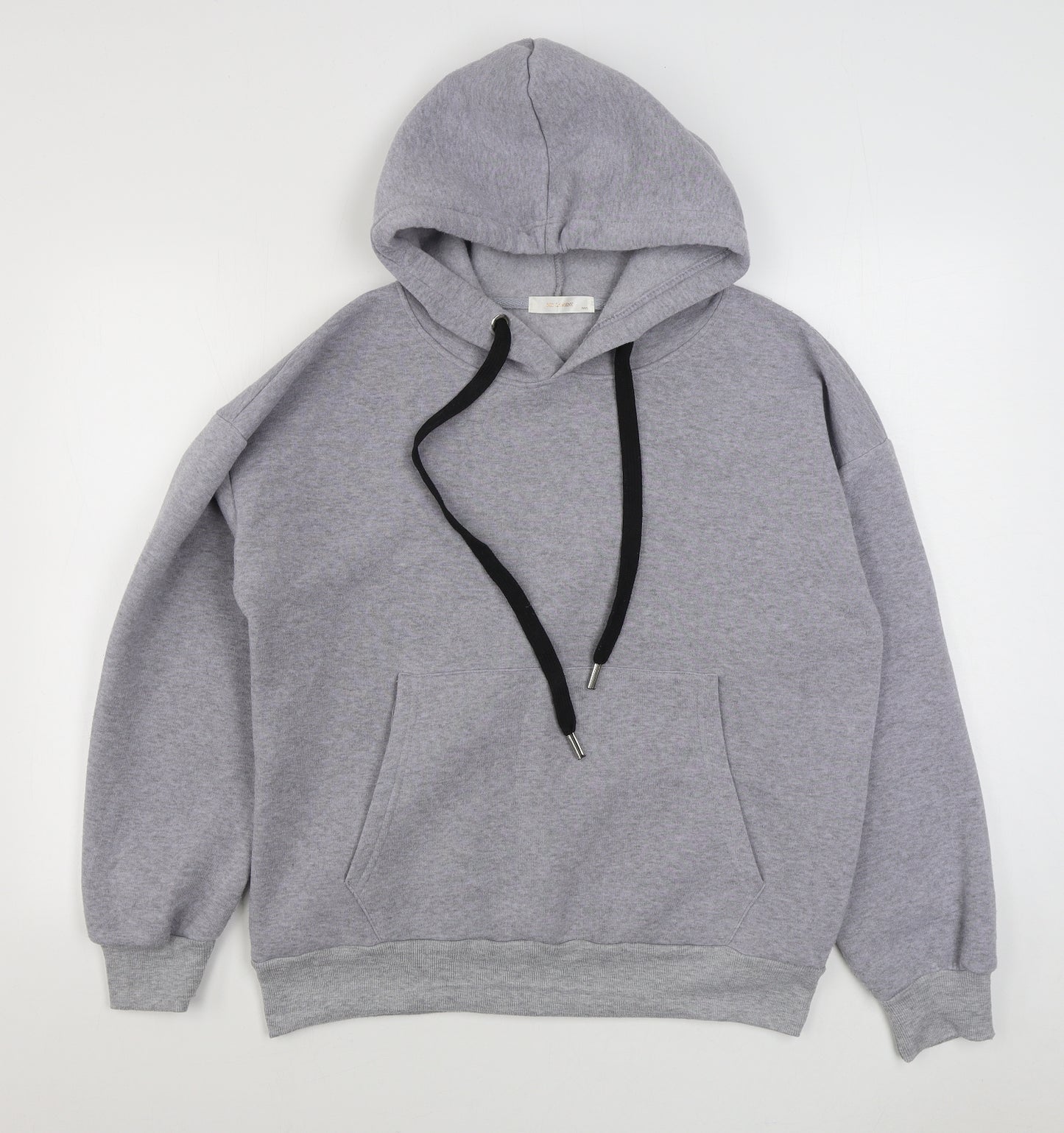 MC Lorene Womens Grey  Cotton Pullover Hoodie Size M  Pullover