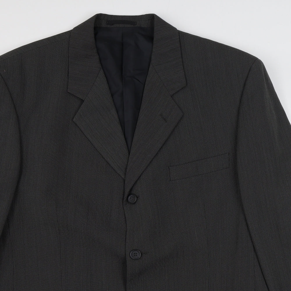 Kartell Mens Grey  Wool Jacket Suit Jacket Size 42