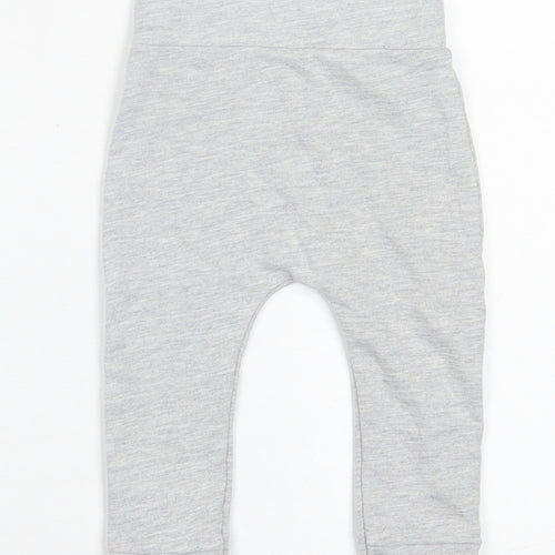 Dunnes Stores Girls Grey  Cotton Capri Trousers Size 6-9 Months  Pullover