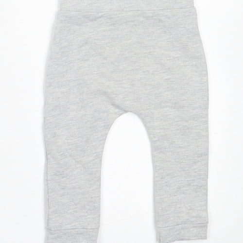 Dunnes Stores Girls Grey  Cotton Capri Trousers Size 6-9 Months  Pullover