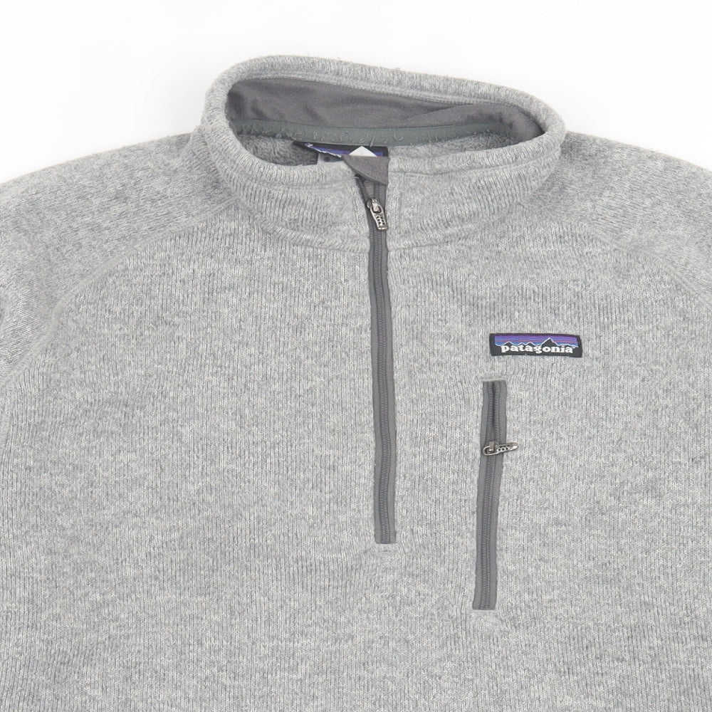 Patagonia Mens Grey   Jacket  Size M  Zip