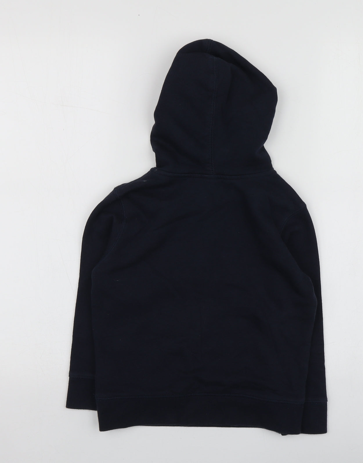 Gap Boys Blue Geometric Cotton Pullover Hoodie Size 5 Years