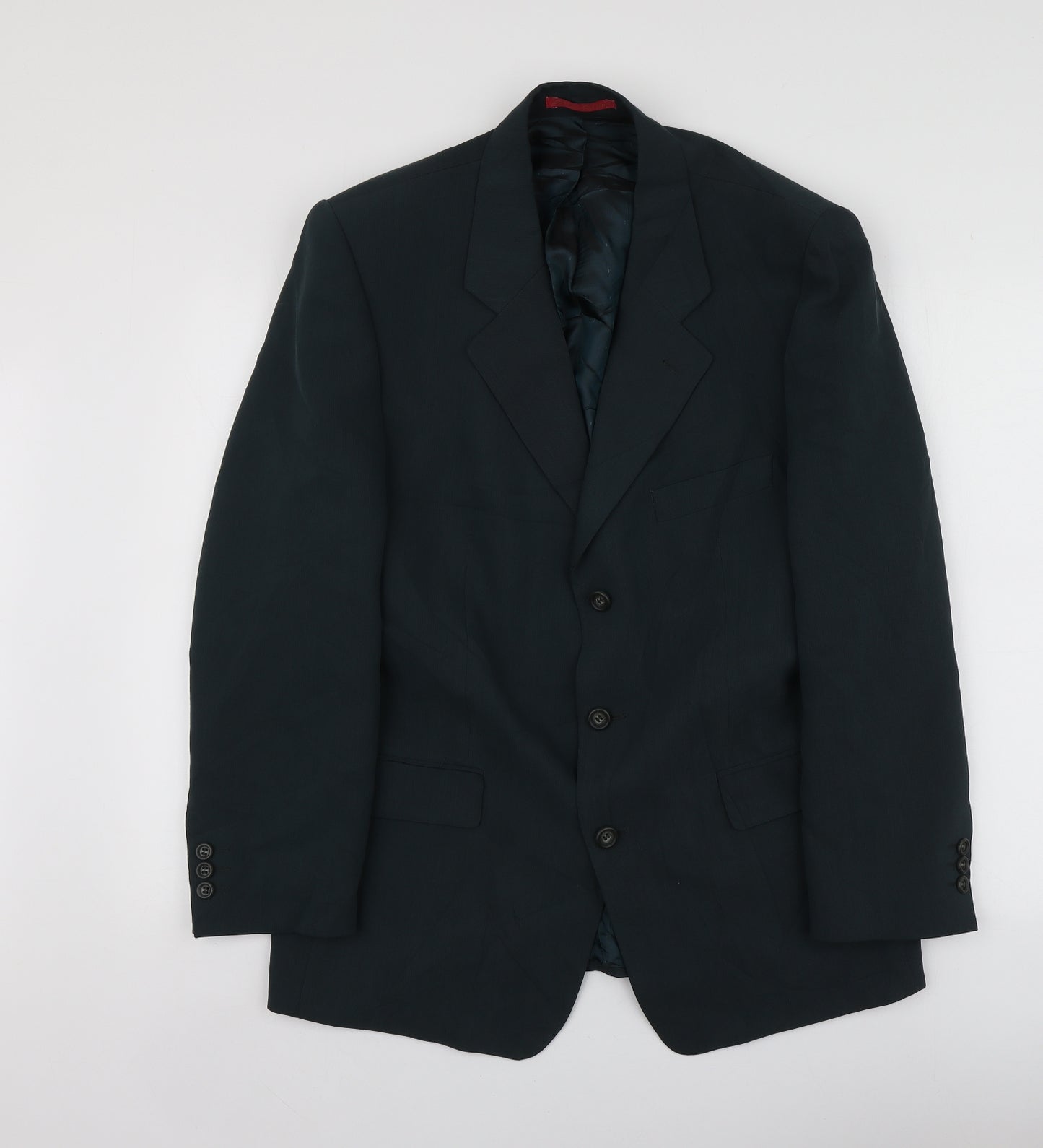 Debenhams Mens Green  Polyester Jacket Suit Jacket Size M