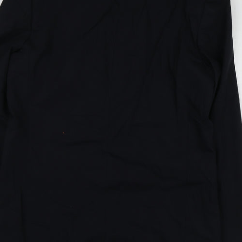 M&S Mens Black  Wool Jacket Suit Jacket Size M