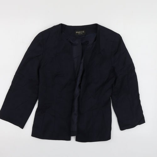 Precis Womens Blue   Jacket Blazer Size 6