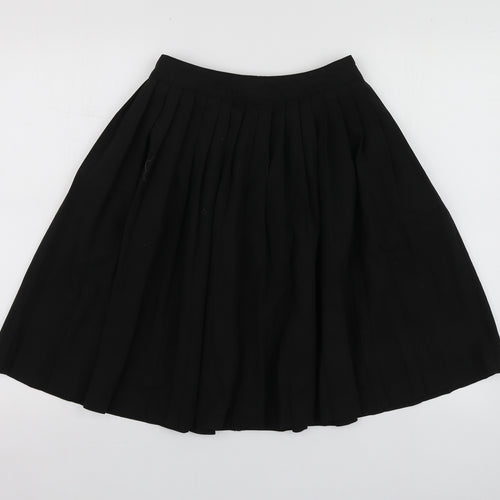 M&S Girls Beige  Polyester Trumpet Skirt Size 10-11 Years  Regular