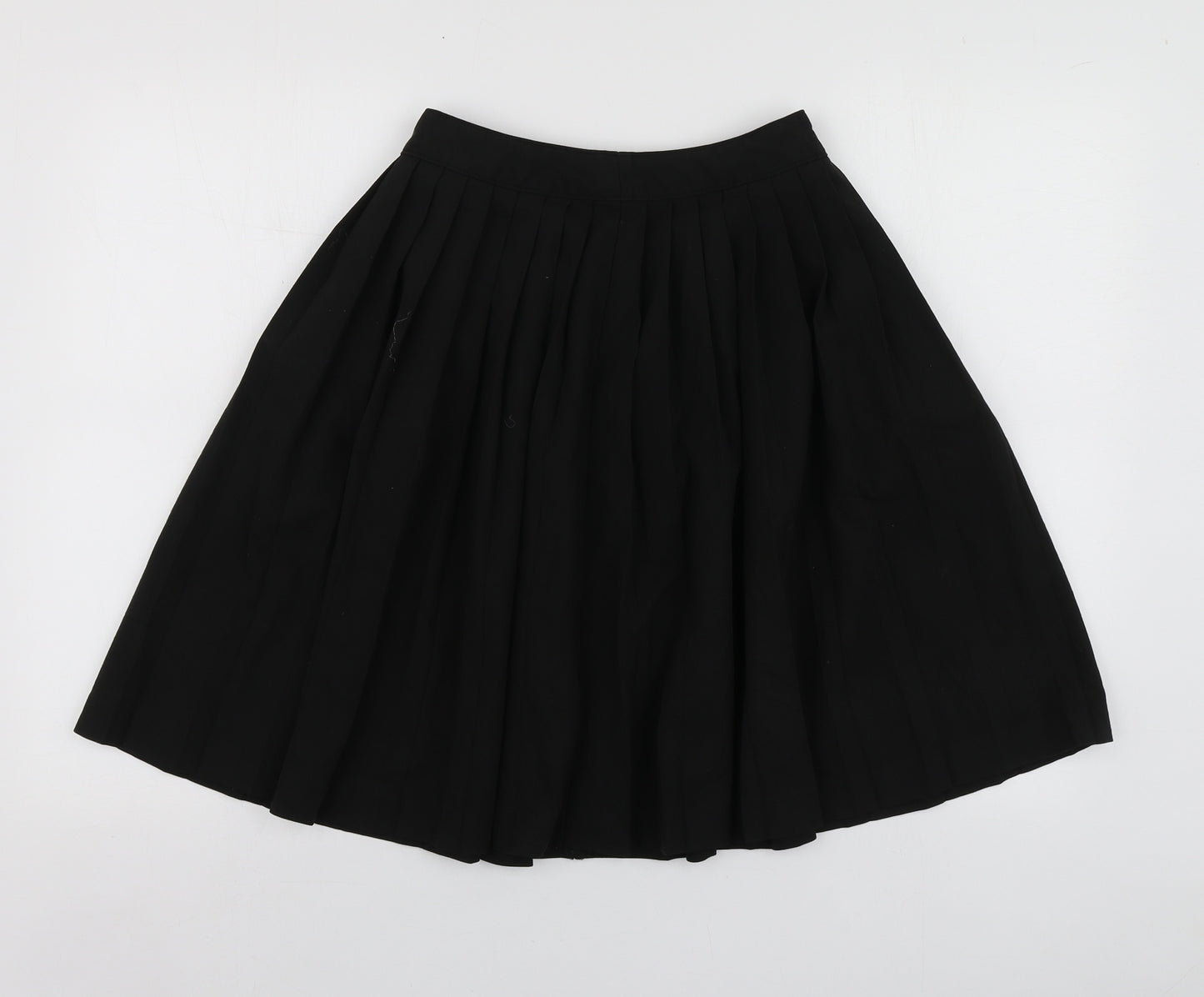 M&S Girls Beige  Polyester Trumpet Skirt Size 10-11 Years  Regular