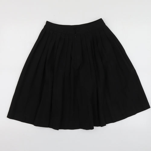 M&S Girls Beige  Polyester Trumpet Skirt Size 10-11 Years  Regular