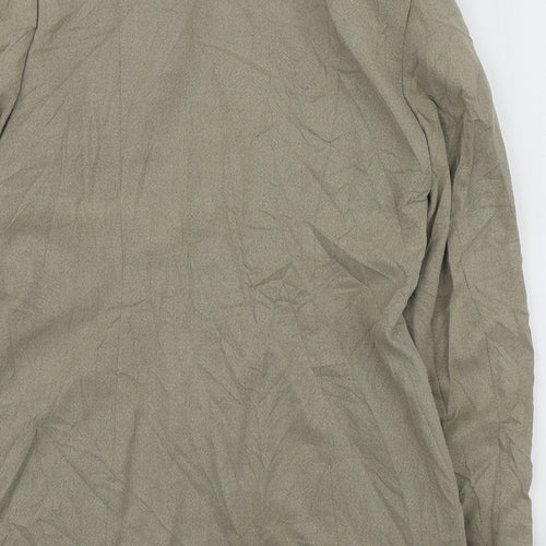 Bianca Womens Beige  Lyocell Jacket Suit Jacket Size 38
