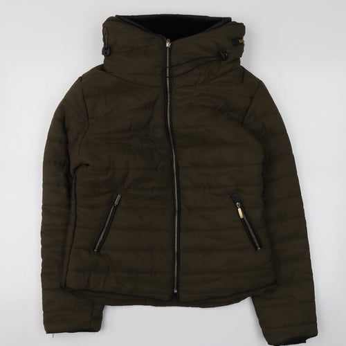 Rising Womens Green   Jacket  Size L