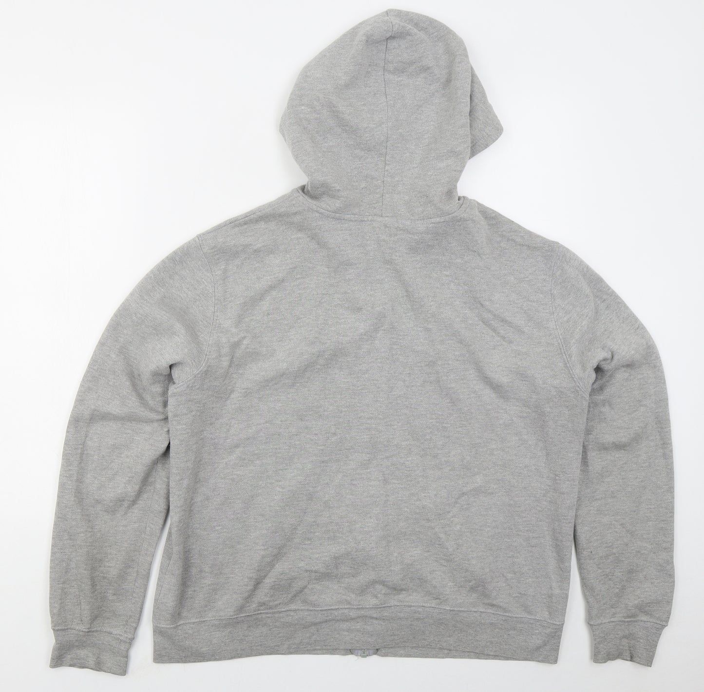 Disney Mens Grey  Cotton Full Zip Hoodie Size XL   - Disney