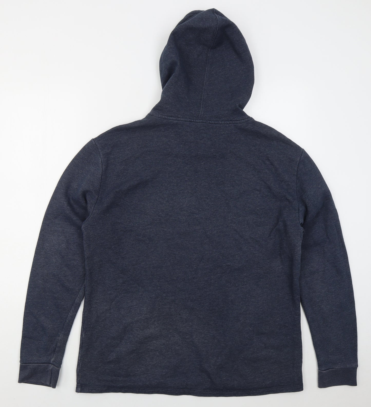 Universal Studios Mens Blue  Cotton Pullover Hoodie Size L   - Race Through New York Jimmy Fallon