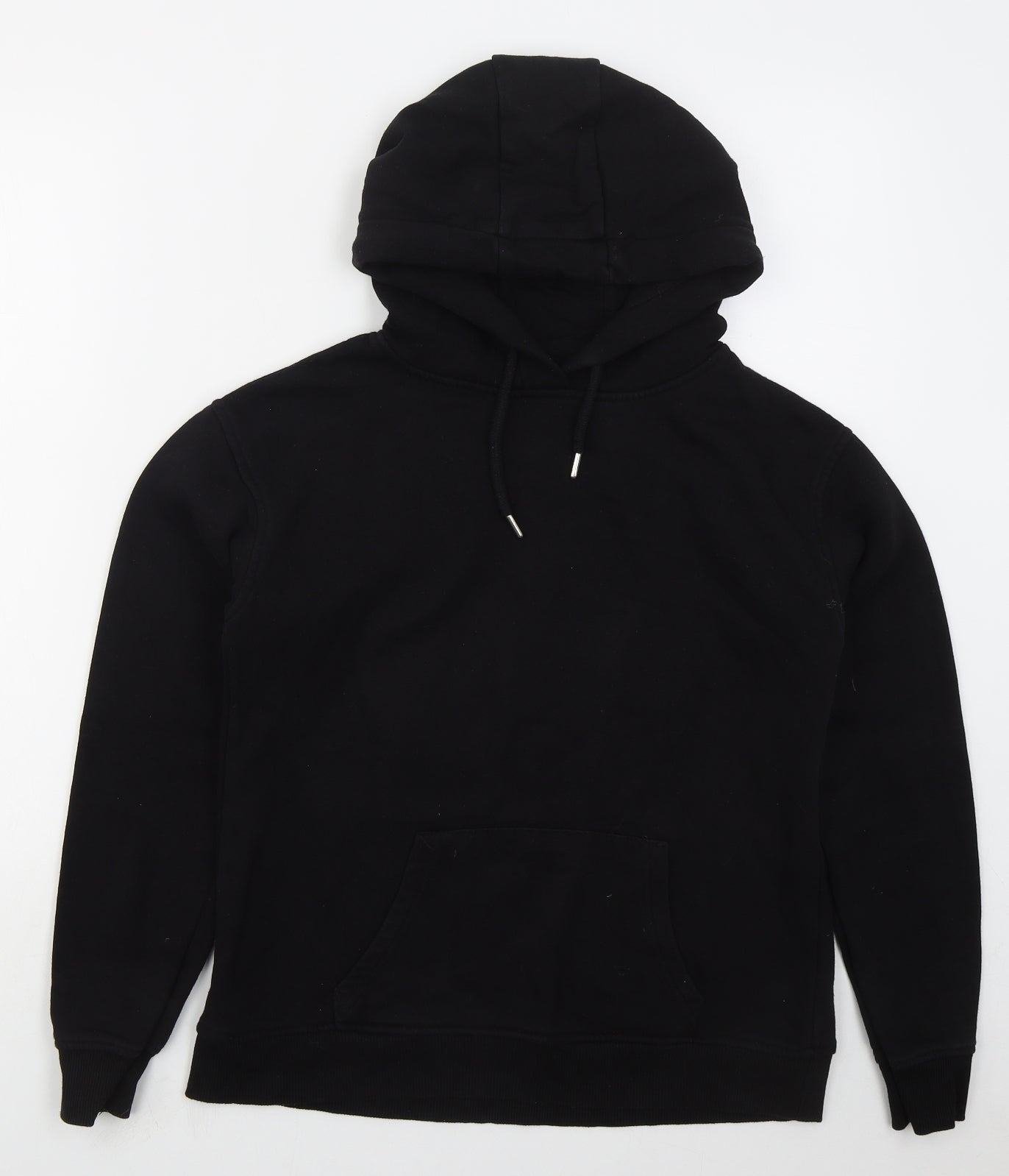 Primark Womens Black  Cotton Pullover Hoodie Size 6  Pullover